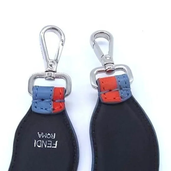 Fendi Suede And Leather Shoulder Strap - Picture 3 of 4